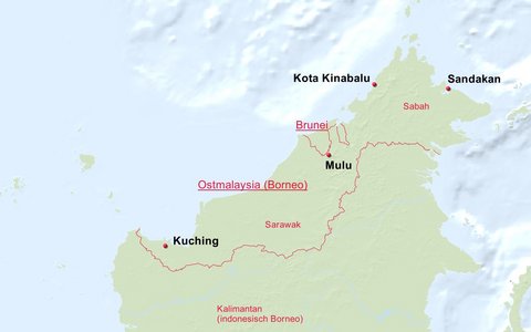 Borneo Ostmalaysia