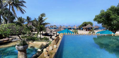 Pool im Novotel Lombok