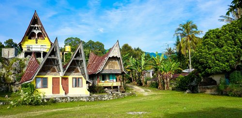 am Tobasee Sumatra Indonesien