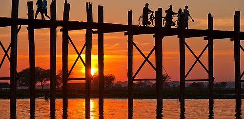 U-Bein Brücke Myanmar