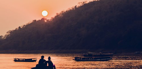 Anouvong, oberer Mekong Laos