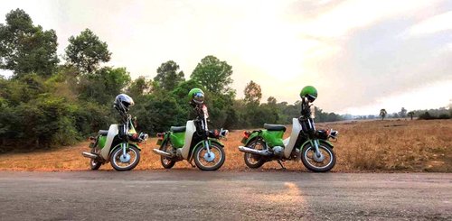 Motorrollerausflug Kambodscha Siem Reap