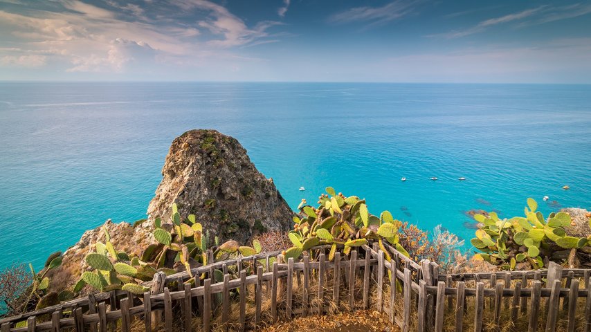 Aussicht vom Capo Vaticano Aussicht vom Capo Vaticano