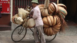 Hanoi Vietnam Old Quater Street Life in der Altstadt