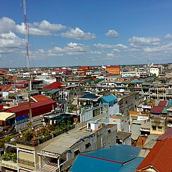 Blick über Phnom Penh