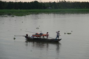 Leben am Fluss im Mekongdelta