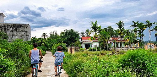 Radfahren in Zentralvietnam Hoian Vietnamreise 