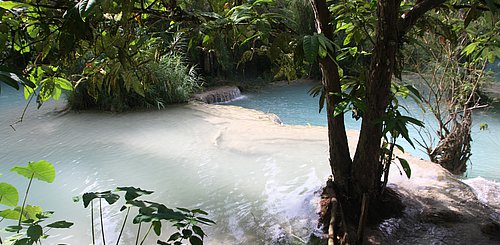 Kuang Si Wasserfälle bei Luang Prabang Laos