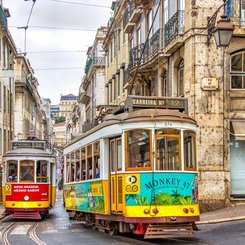 Lissabon Straßenbahnen