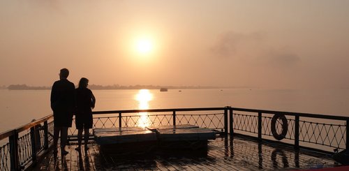 Sonnenaufgang Mekongdelta