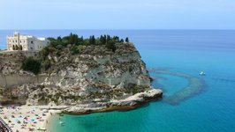 Tyrrhenisches Meer bei Tropea, Kalabrien Tyrrhenisches Meer bei Tropea, Kalabrien