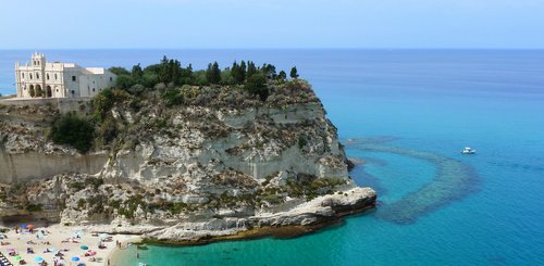 Tyrrhenisches Meer bei Tropea, Kalabrien