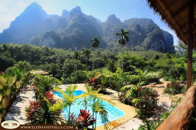 Elephant Camp im Khao Sok Nationalpark Glamping in Thailand