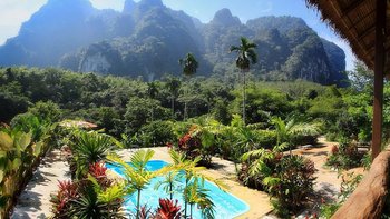 Elephant Camp im Khao Sok Nationalpark Glamping in Thailand