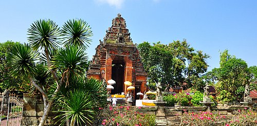 Der Palast von Klungkung auf Bali mit der Gerichtshalle Kerta Gosa