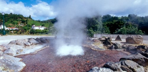 Furnas heiße Quellen Azoren
