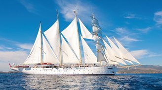 Star Clipper unter Segeln